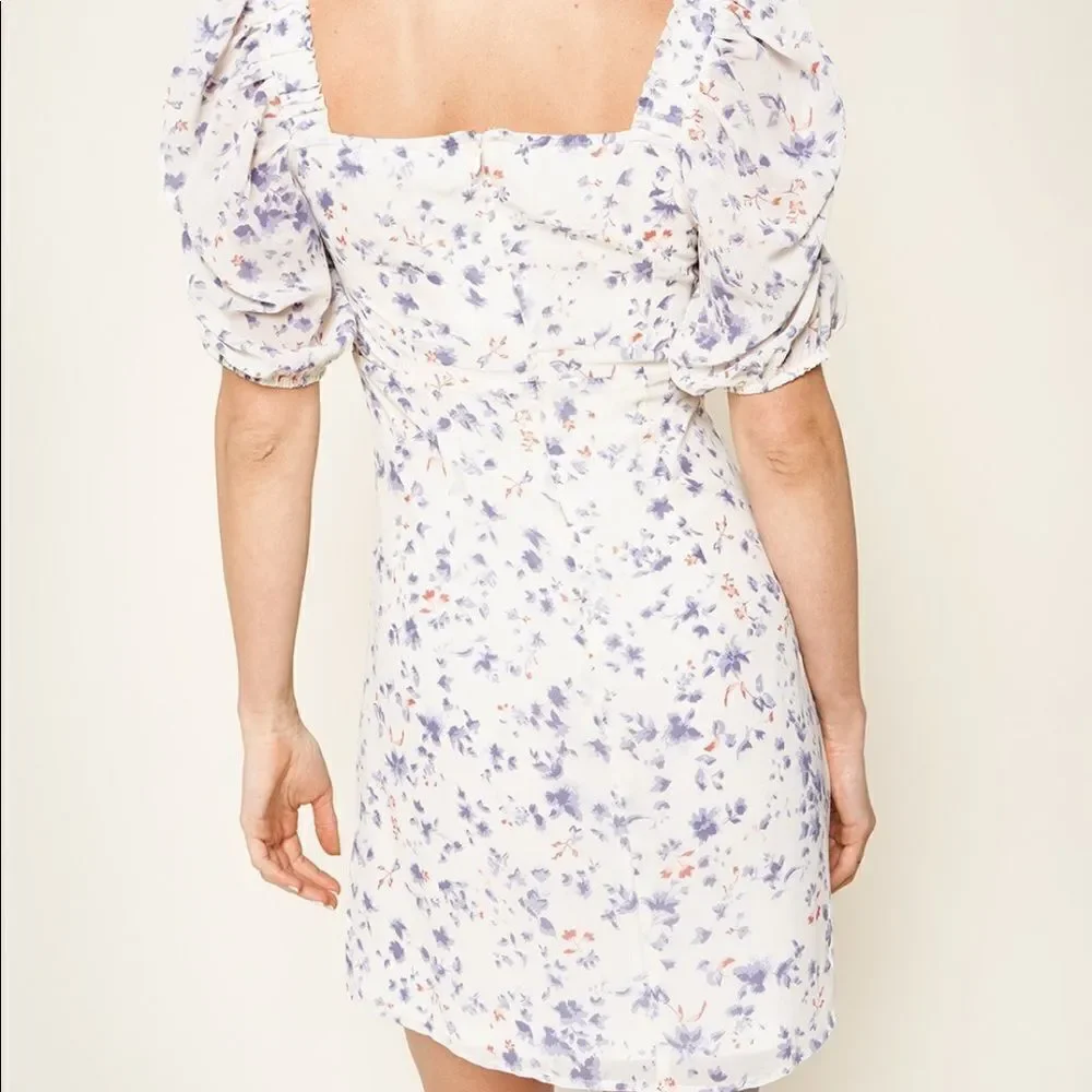 ✨ Elsie Floral Print Ruched Dress✨
